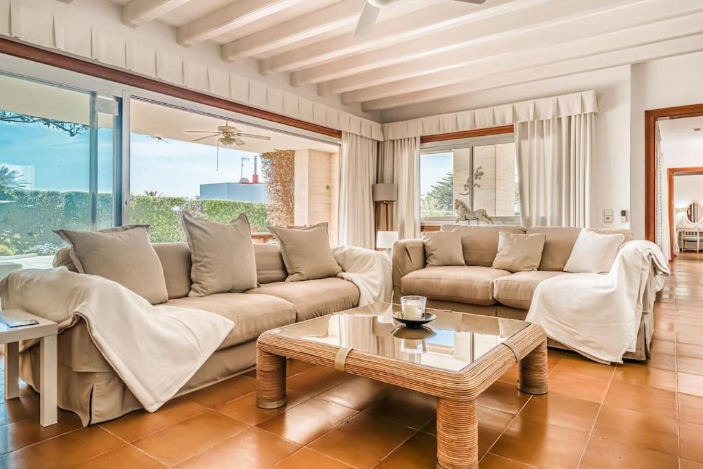 La Calma Espectacular Villa Con Jardin Y Piscina En Menorca S'Algar Eksteriør billede
