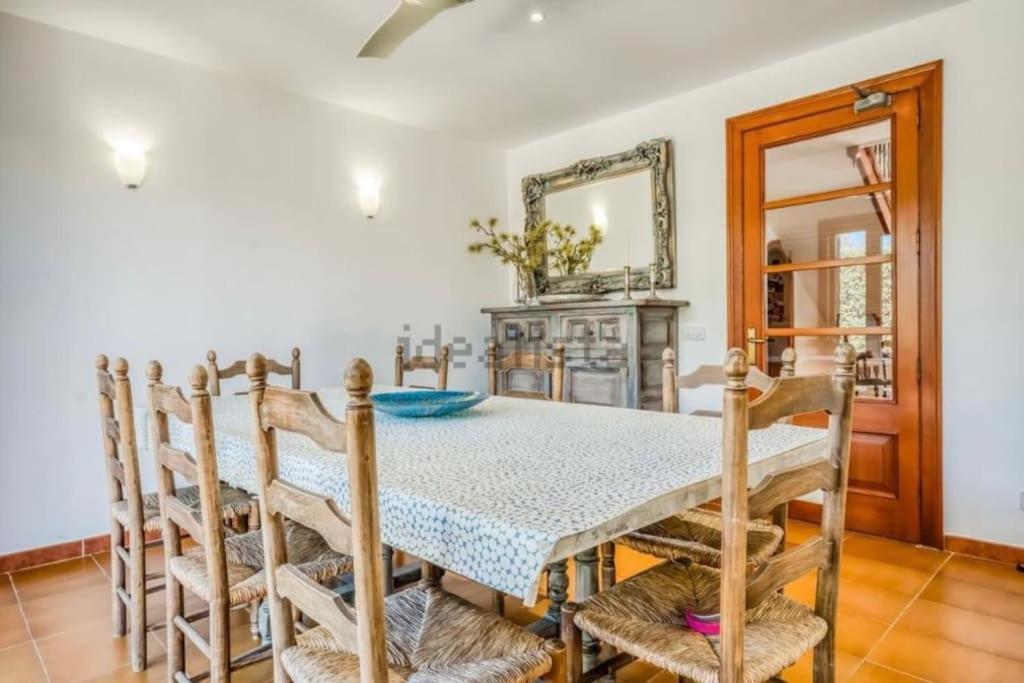 La Calma Espectacular Villa Con Jardin Y Piscina En Menorca S'Algar Eksteriør billede