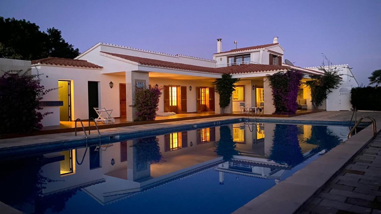 La Calma Espectacular Villa Con Jardin Y Piscina En Menorca S'Algar Eksteriør billede
