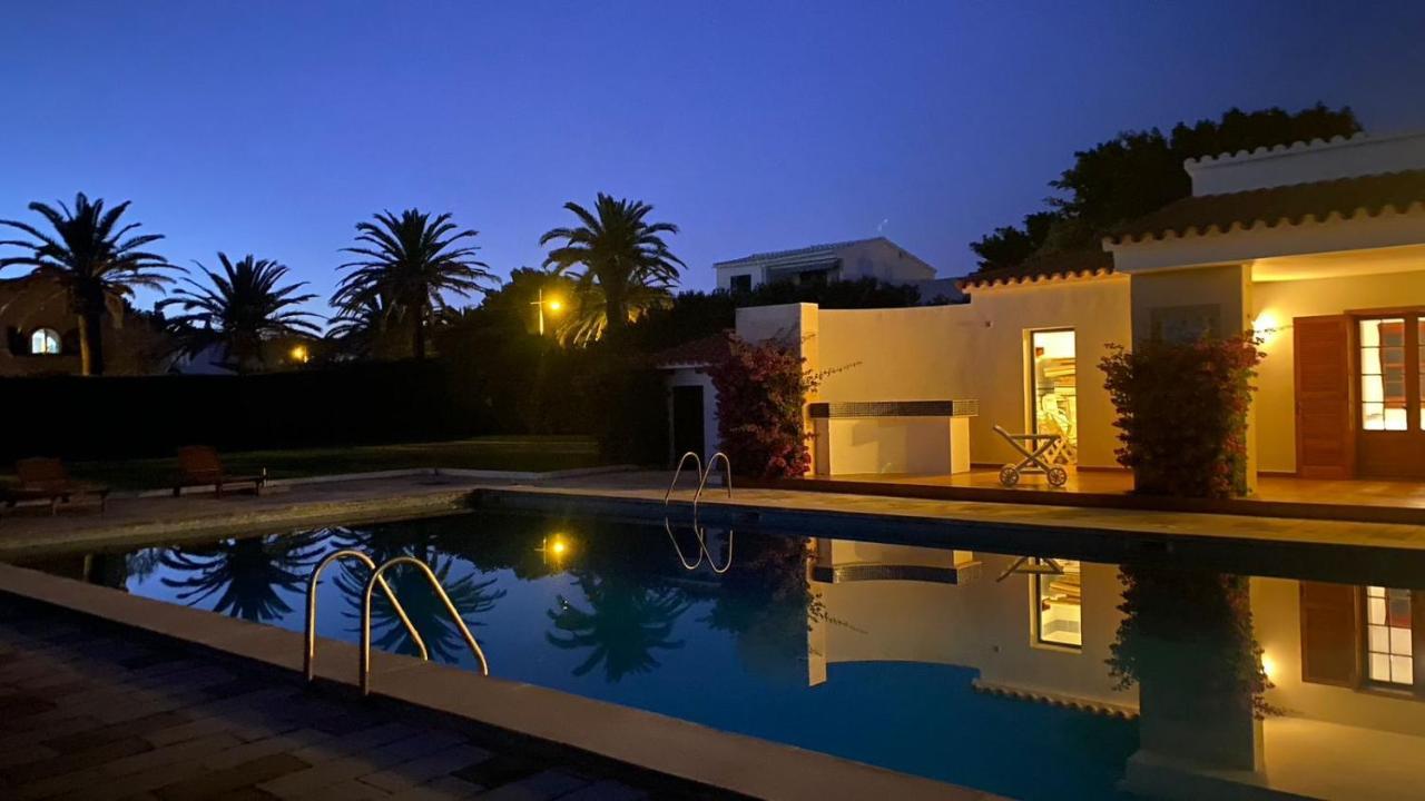 La Calma Espectacular Villa Con Jardin Y Piscina En Menorca S'Algar Eksteriør billede